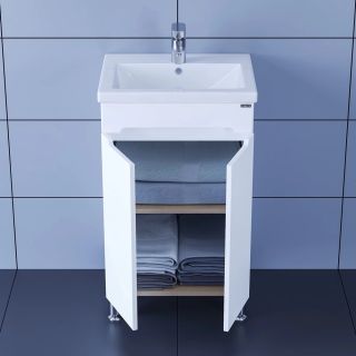 Тумба под раковину СанТа Лондон 224014 50см белый